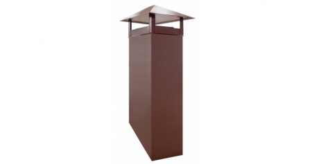 Кожух на трубу скатный GreenCoat Pural BT